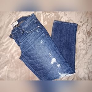 Abercrombie & Fitch distressed jeans